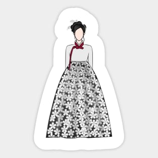 Tale of the Nine Tailed 1938 Kim So Yeon Outfit Korean Drama Sticker